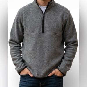 Goodfellow & Co Men's Charcoal Zip-Up Sweater